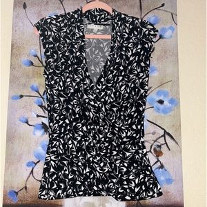 Chaus Black & White Blouse